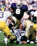 Jerome Bettis Autographed Notre Dame Fighting Irish 8x10 Photo