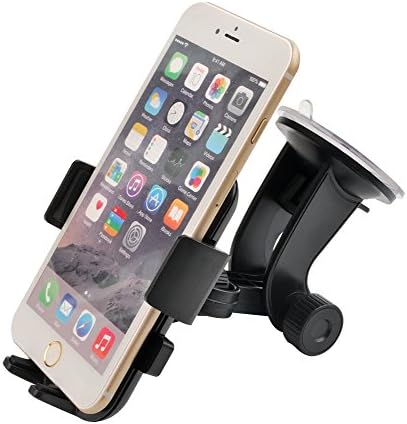 Car Mount, GFKing® Smartphone Car Mount Holder Cradle for Amazon Fire Phone and iPhone 6 6+ 6s 6s+ 5 5S 5C 4 4S ,Samsung Galaxy S5 S4 S3 ,Note 3 and all Smartphones