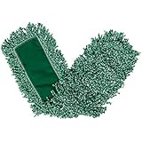 Rubbermaid Commercial FGJ85500GR00 Microfiber Blend Looped-End Dust Mop, 36-inch, Green