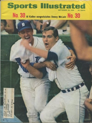 Al Kaline & Denny McLain 1968 Sports Illustrated Magazine