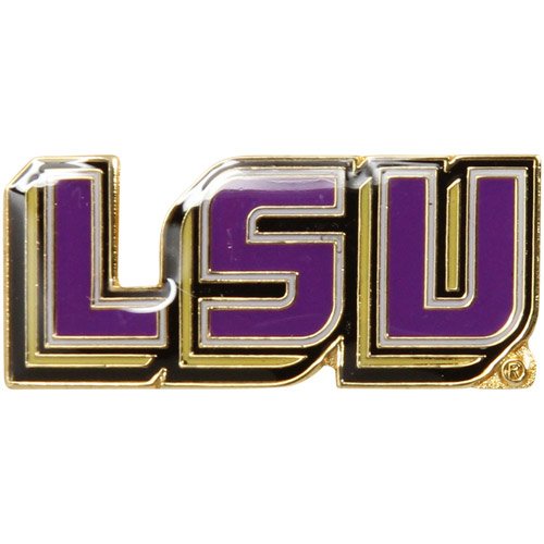 LSU Tigers Gold-Tone Wordmark Pin