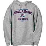 Colorado Avalanche Stacked Logo Hooded Fleece Sweatshirt at Reebok