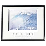 Advantus Attitude Motivational Poster - 30 Width x 24 Height