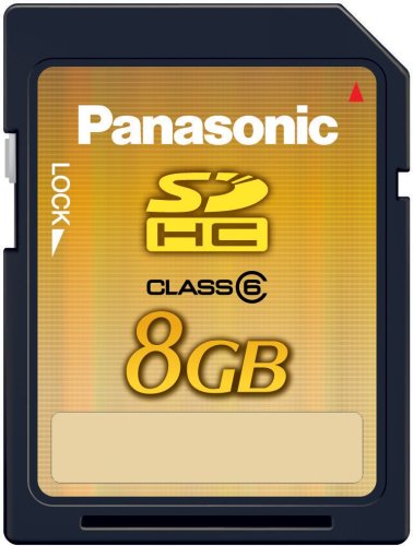 Panasonic SDHC�������[�J�[�h 8GB RP-SDV08GL1K