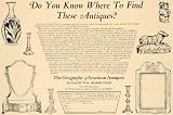 1928 Ad Geography American Antiques Lurelle Van Arsdale - Original Print Ad