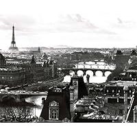 Paris (Skyline) Art Poster Print