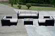 Genuine Ohana Outdoor Patio Sofa Sectional Wicker Furniture 8pc Couch Set with Free Patio Cover