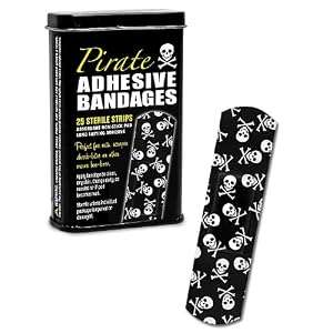 Pirate Adhesive Bandages by Accoutrements