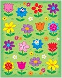 Carson Dellosa Flowers Shape Stickers (168038)