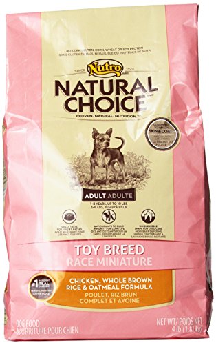NATURAL CHOICE Toy Breed Adult Chicken, Whole Brown Rice and Oatmeal Formula - 4 lbs. (1.81 kg)