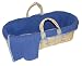 Tadpoles 5 Pc. Cable Knit Moses Basket Set- Navy