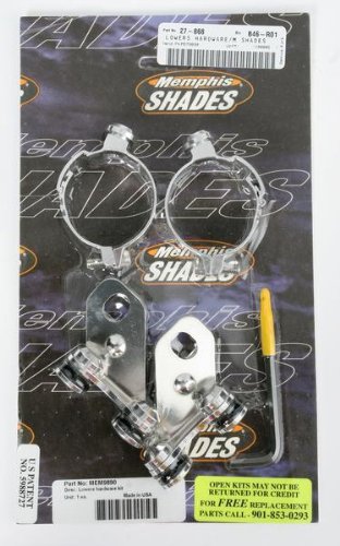MEMPHIS SHADES LOWERS HARDWARE FOR FATS AND SLIM WINDSHIELDS On Sale