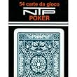 NTP Poker Floreale Standard Index Plastic Playing Cards (Green)