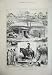 1880 Settlement Minnesota Frontier Town People Horses