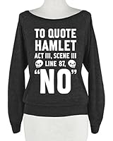 HUMAN To Quote Hamlet Act III, Scene iii Athletic Black Raglan