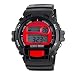Armitron Men's 408216RED Black and Red Accented Multi-Function Digital Sport Watch