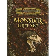 Dungeons & Dragons Monster Gift Set: Fiend Folio, Monster Manual II and Moster Manual III