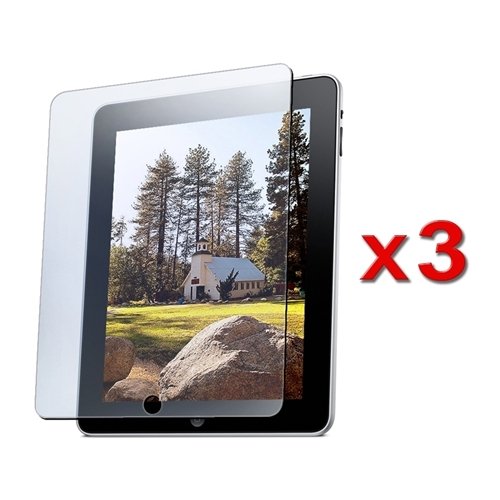 3 Pack of 9.7'' Premium Anti-Glare Screen Protectors 