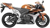07-10 HONDA CBR600RR: TWO BROTHERS M-2 V.A.L.E. SLIP ON EXHAUST - ALUMINUM (SILVER)