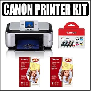 Canon PIXMA MP980 All-In-One Photo Printer/ Scanner/ Copier + Accessory Kit