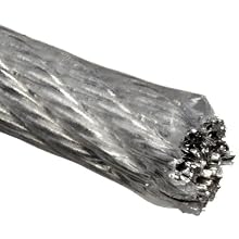 Loos Stainless Steel 304 Nylon Coated Cable 7x7 Standard Construction