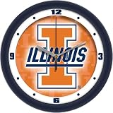 Illinois Fighting Illini NCAA Dimension Wall Clock