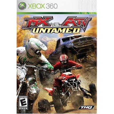 Mx Vs ATV Untamed Xbox 360 game box cover