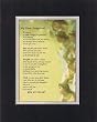 Touching and Heartfelt Poem for Daughters - My Dear Daughter Poem on 11 x 14 Double Beveled Matting