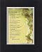 Touching and Heartfelt Poem for Daughters - My Dear Daughter Poem on 11 x 14 Double Beveled Matting