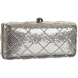 Whiting & Davis Crystal Crisscross Minaudi