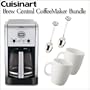 Cuisinart DCC-2600 Brew Central 14-cup Programmable Coffeemaker and Cup Bundle