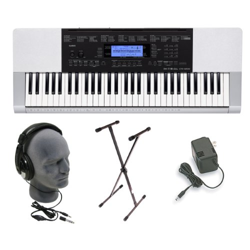 Casio CTK-4200 Premium Keyboard Pack with Headphones - Power Supply - and Stand product image