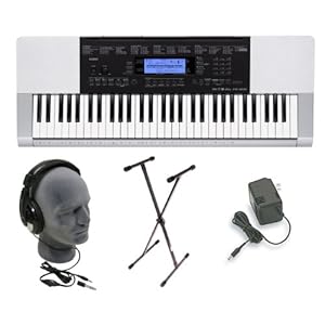 Casio CTK-4200 Premium Keyboard Pack with Headphones, Power Supply, and Stand
by Casio 