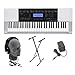 Casio CTK-4200 Premium Keyboard Pack with Headphones, Power Supply, and Stand