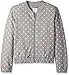 The Children's Place Big Girls' Dot Zip Up