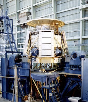 Wallmonkeys Peel and Stick Wall Decals - The Apollo Telescope Mount Undergoing Horizontal Vibration Testing. - 24H x 21W Removable Graphic