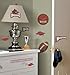 RoomMates RMK1049SCS University of Arkansas Peel & Stick Wall Decals