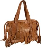 Cleobella Alive Small Fringe Satchel,Tan,one size