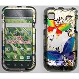 SAMSUNG GALAXY S 4G T959V RAINBOW BUTTERFLY CASE