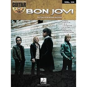 Bon Jovi - Guitar Play-Along Volume 114 - Book and CD Package - TAB