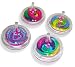Plastic Swirl Spin Tops (1 dz)