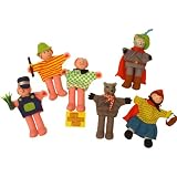 Bigjigs Toys Red Riding Hood Finger Puppets