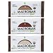 MACROBARS Organic Variety Pack of Peanut Protein, Tahini Date, and Cashew Butter, 2 oz Bars (Pack of 15)