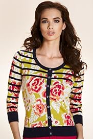 Per Una Pure Cotton Multicoloured Floral Cardigan