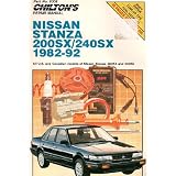 Chilton's Repair Manual Nissan Stanza 2002X 240Sx 1982-92: All U.S. and Canadian... by Chilton Book Company