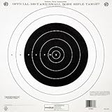 Champion NRA Paper GTQ-4(P) 100-yard Single Bullseye to Train or Qualify Target (Pack of 12)