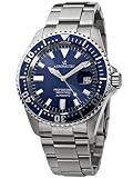 Aeronautec Swiss Made Diver ANT-1007-SB-BRC Automatic Watch for Him Solid Case