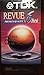 TDK Revue Standard Grade VHS Tapes 6 Hours