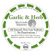 Marinade Seasonings Garlic & Herb Case of 12