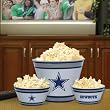 Dallas Cowboys Memory Company Team Melamine 3-Piece Bowl Set NFL Football Fan Shop Sports Team Merchandise
